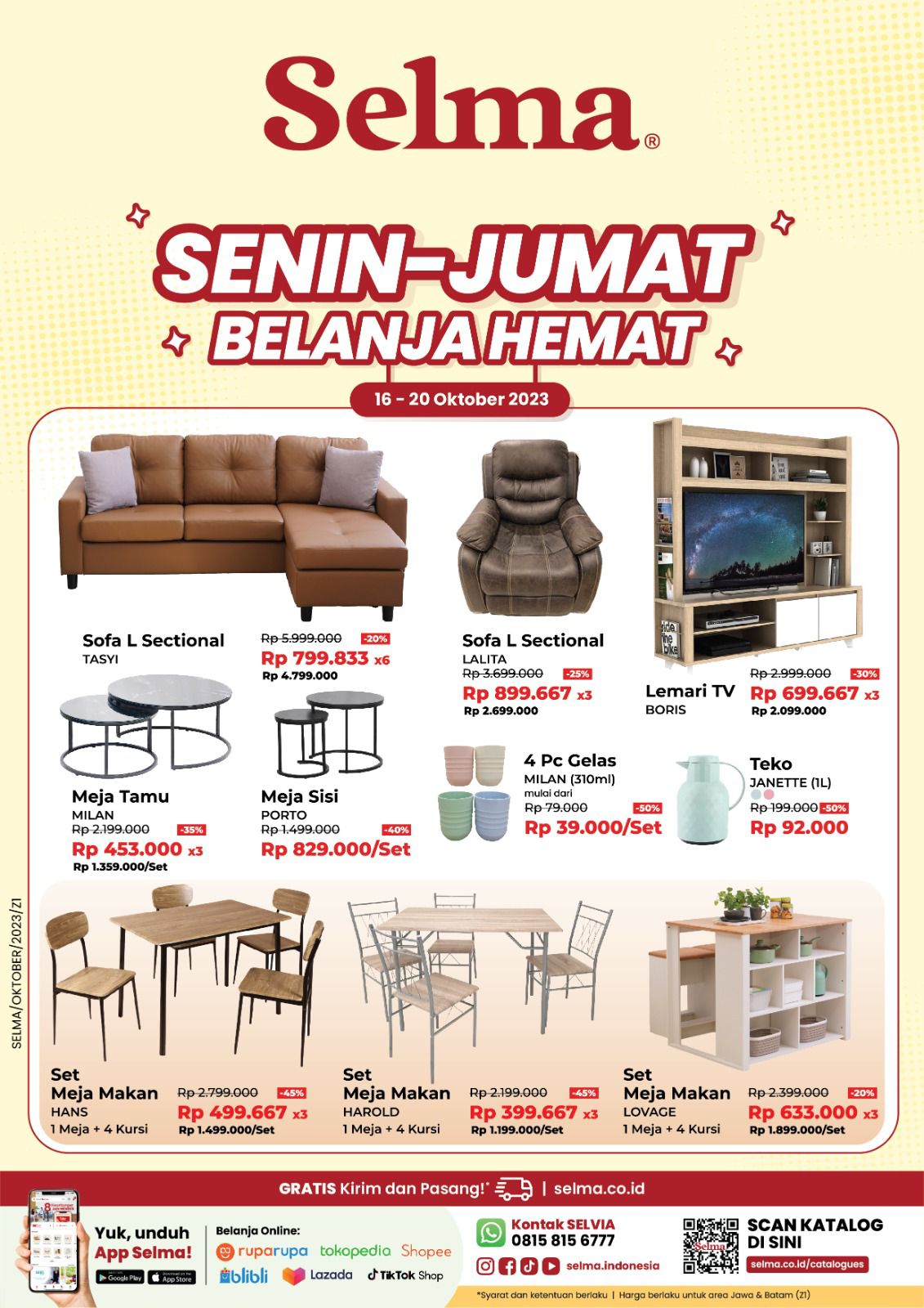 katalog selma weekdays senin-jumat