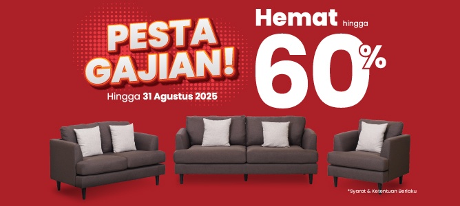 Pesta Gajian di SELMA Hemat hingga 60%*