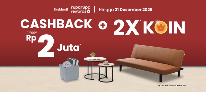 Ada Cashback + Bonus 2x Koin di SELMA