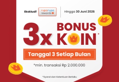 Dapatkan 3X KOIN Setiap Tanggal 3 di Seluruh Toko Selma!