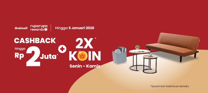 Ada Cashback + Bonus 2x Koin di SELMA