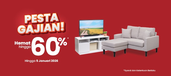 Pesta Gajian SELMA, Hemat hingga 60%*