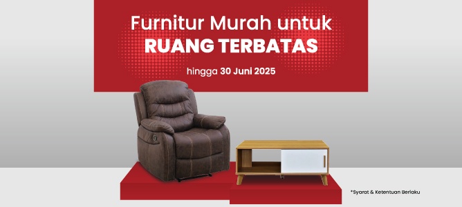 Furnitur Murah untuk Ruang Terbatas