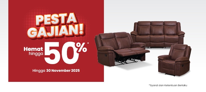 Pesta Gajian di SELMA, Hemat hingga 50%*