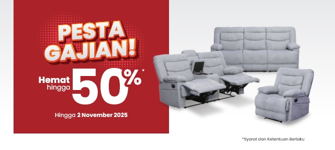 Pesta Gajian di SELMA, Hemat hingga 50%*