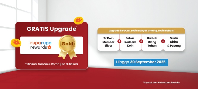 GRATIS Instant Upgrade ke rupapura Rewards Gold!