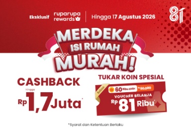 Merdeka Isi Rumah Murah di SELMA, Banyak Bonusnya!