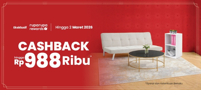 Cashback Sampai 1 Juta!