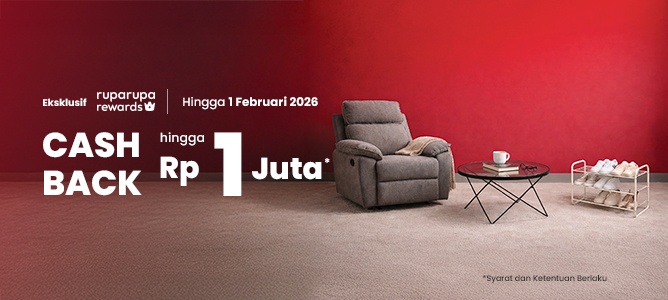 Cashback Sampai 1 Juta!