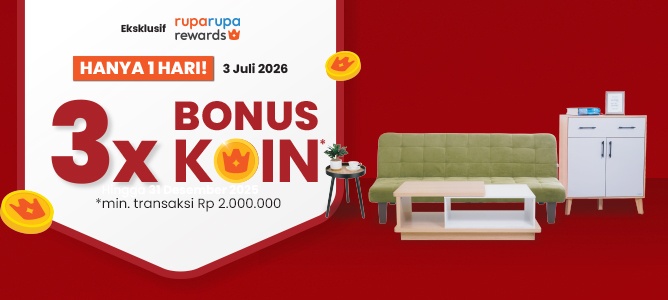Dapatkan 3X KOIN Setiap Tanggal 3 di Seluruh Toko Selma!