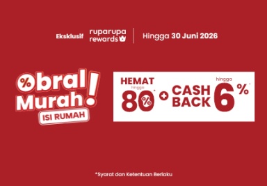 Obral murah di SELMA Bonus Cashback