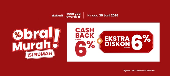 Belanja di SELMA Bonus Cashback + Ekstra Diskon
