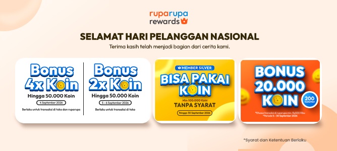 Apresiasi Spesial untuk Sahabat SELMA & Member Ruparupa Rewards