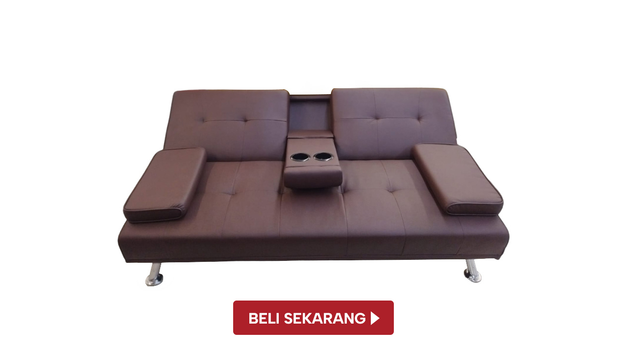 Sofa Bed Kulit Geni - Sofa Nyaman - Selma