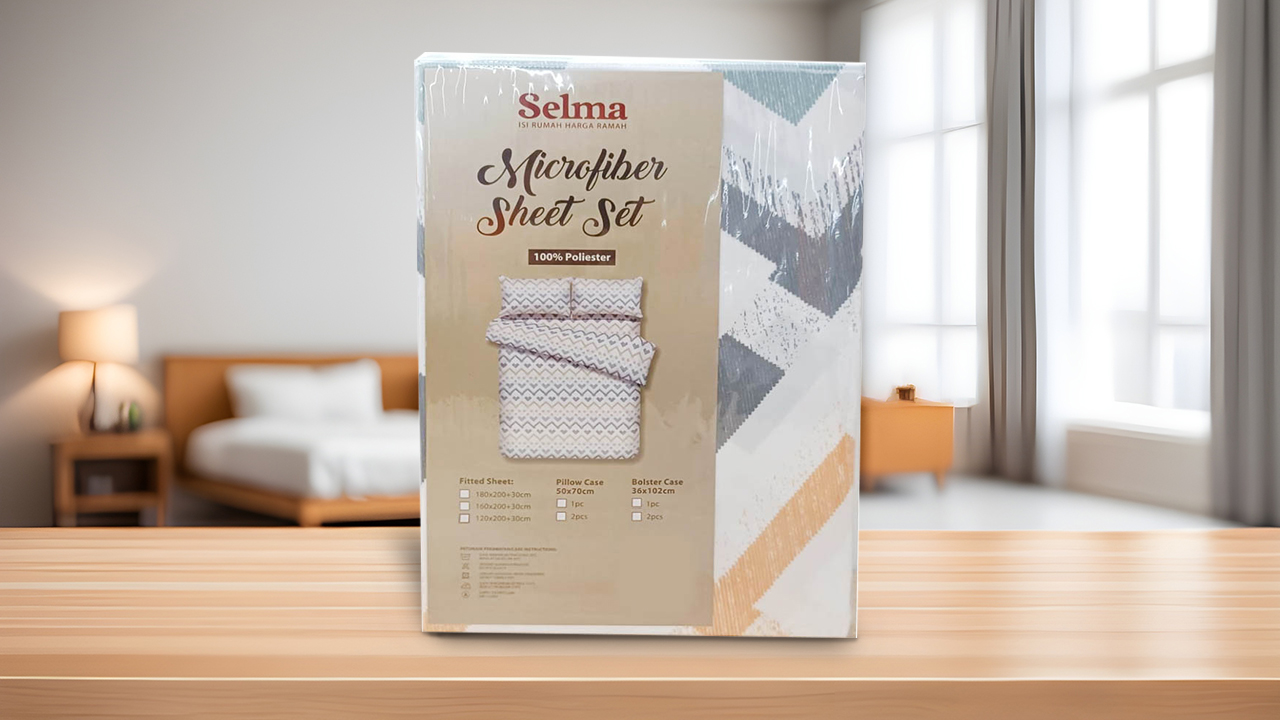Seprai Microfiber - Kamar Tidur Minimalis - Selma