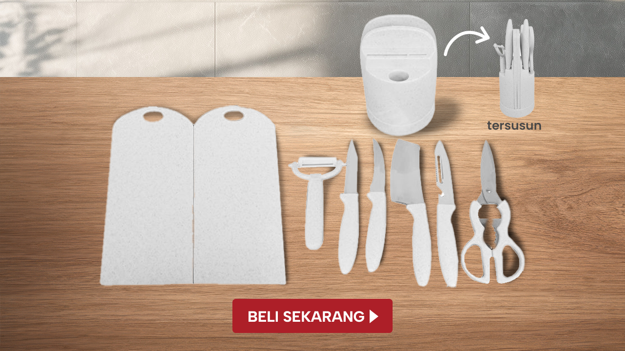4. Set Pisau Dapur Lina - Micro Living - SELMA