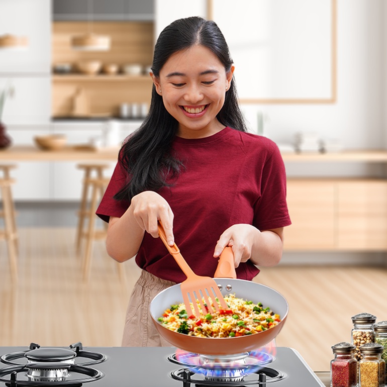 Masak ala Chef dengan Panci Teflon Selma