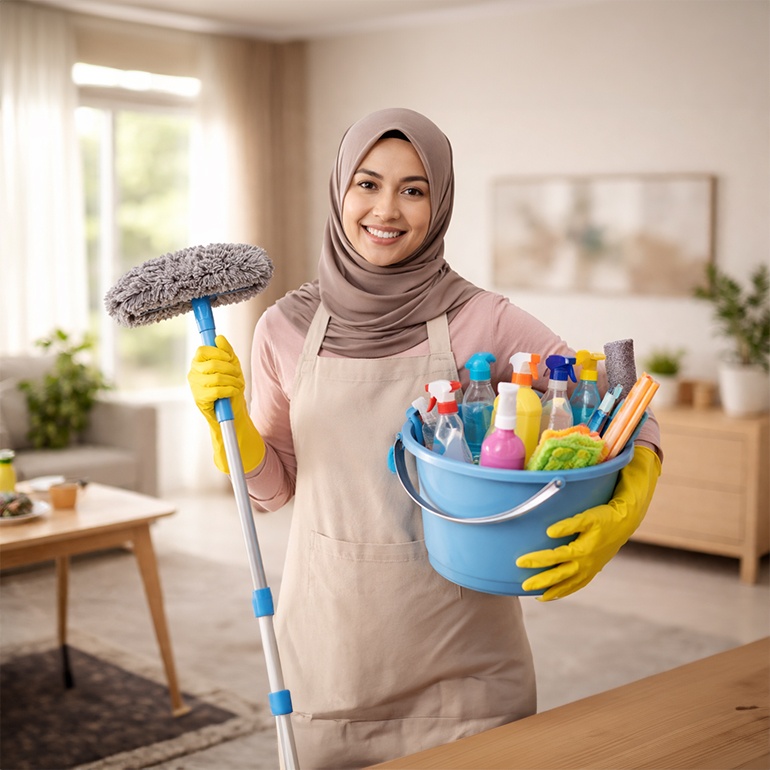 Tips Bersih-Bersih Rumah Setelah Pulang Mudik